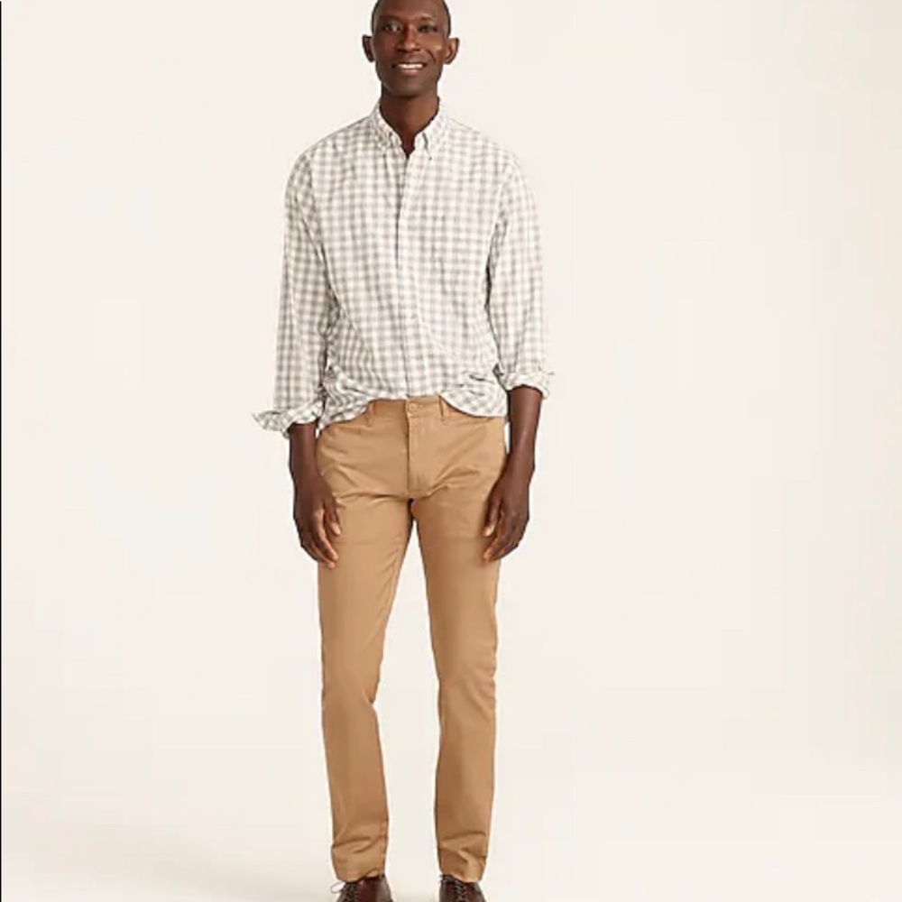J. Crew 484 Slim-fit stretch chino pant